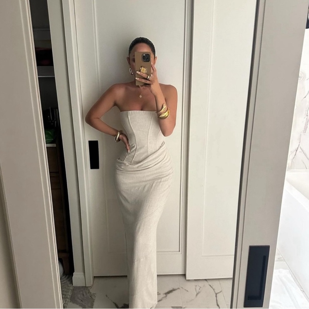 Brand New Linen JLUXLABEL Dress